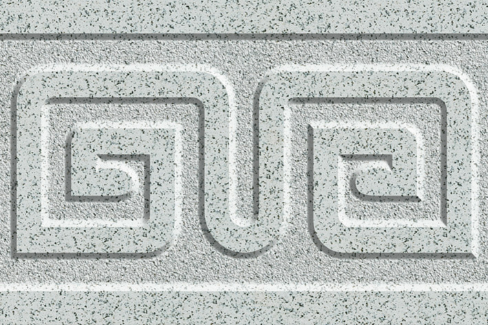 芝麻白 隔层拼花